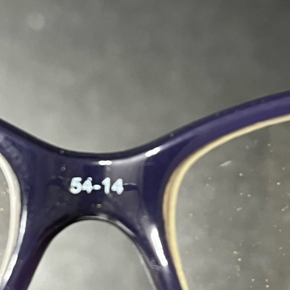 Vision works purple/blue prescription frames - Picture 7 of 7